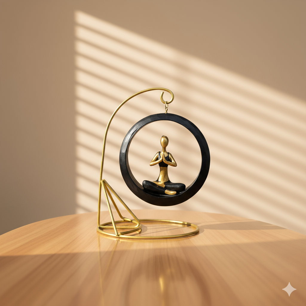 Harmonious Zen Meditating Figurines