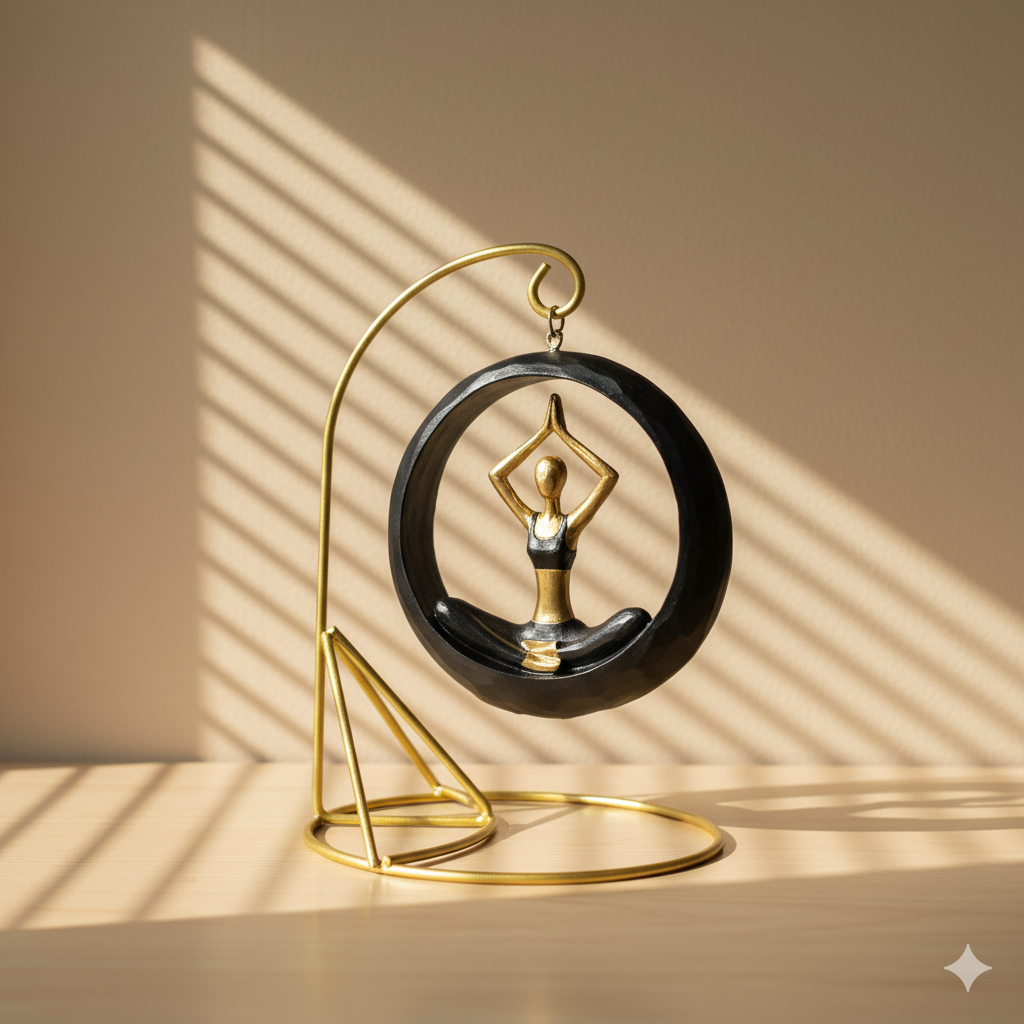 Harmonious Yoga Meditation Figurine