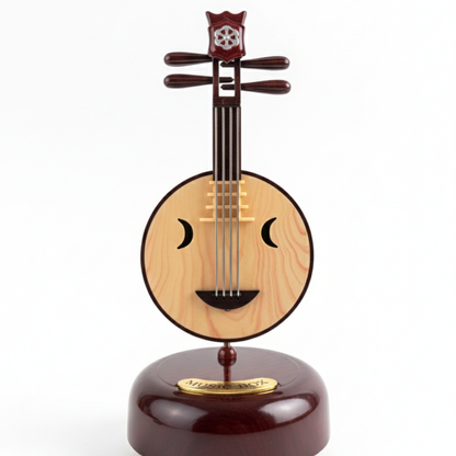 The "Eastern Harmony" Miniature Ruan Music Box