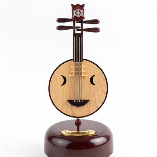The "Eastern Harmony" Miniature Ruan Music Box