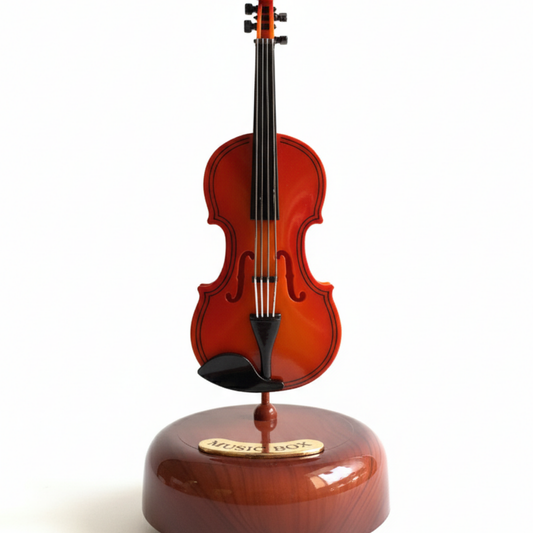 The "Violin Virtuoso" Elegant Music Box