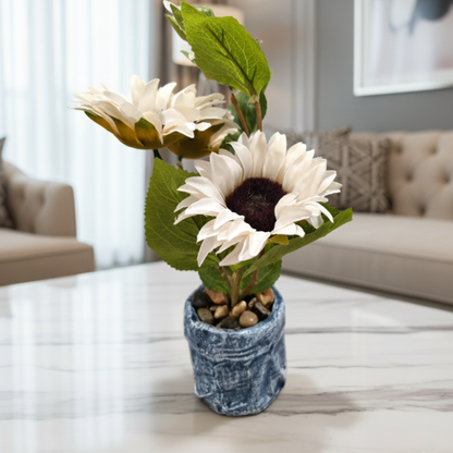 The Artisan Sculptural Accent Collection: Bespoke Narrative Vessels with Luxe Perpetual Botanicals