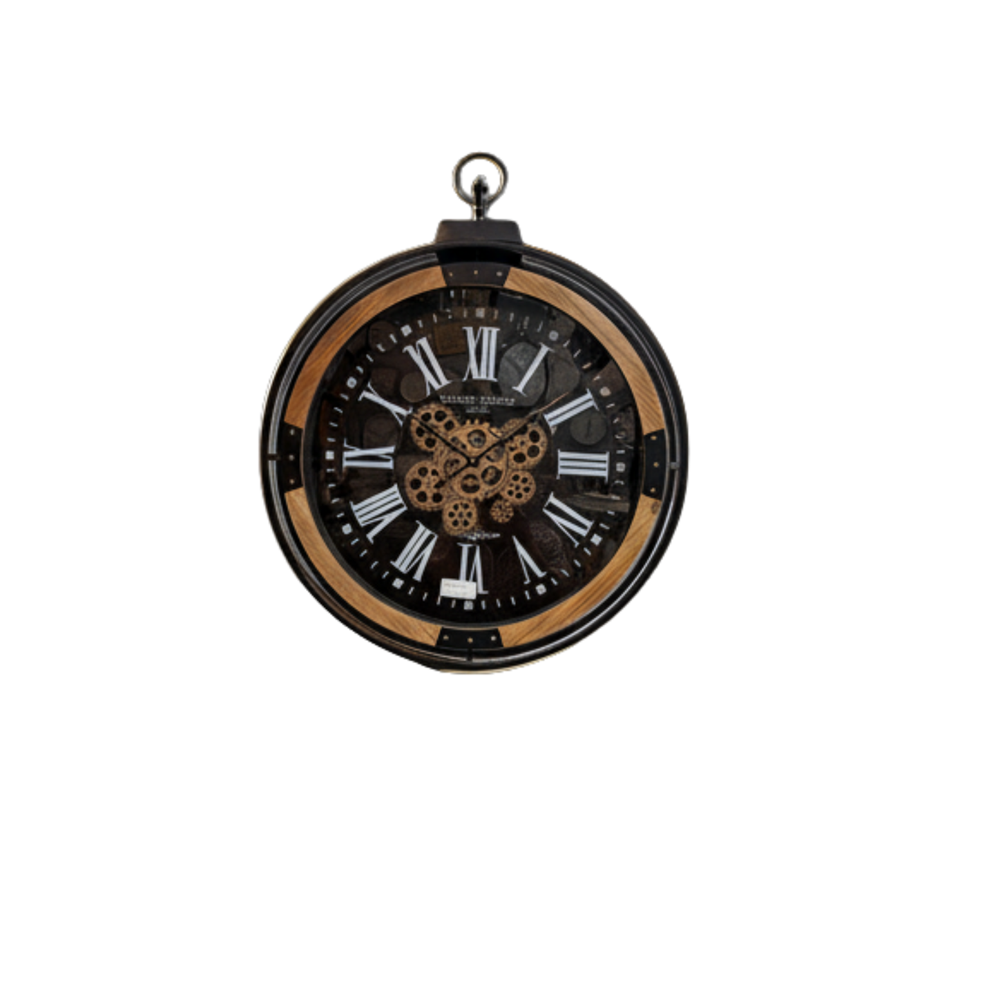 Executive Industrial Pocket Watch Wall Clock