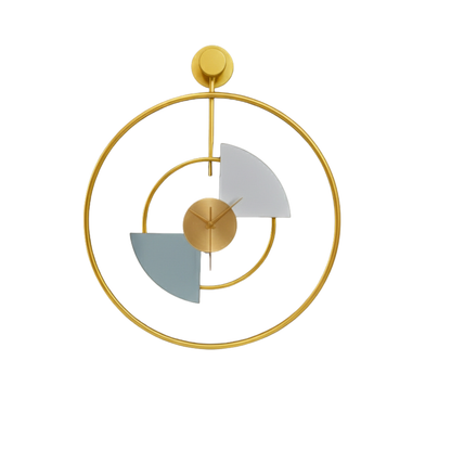 Opulent Abstract Zenith Wall Clock