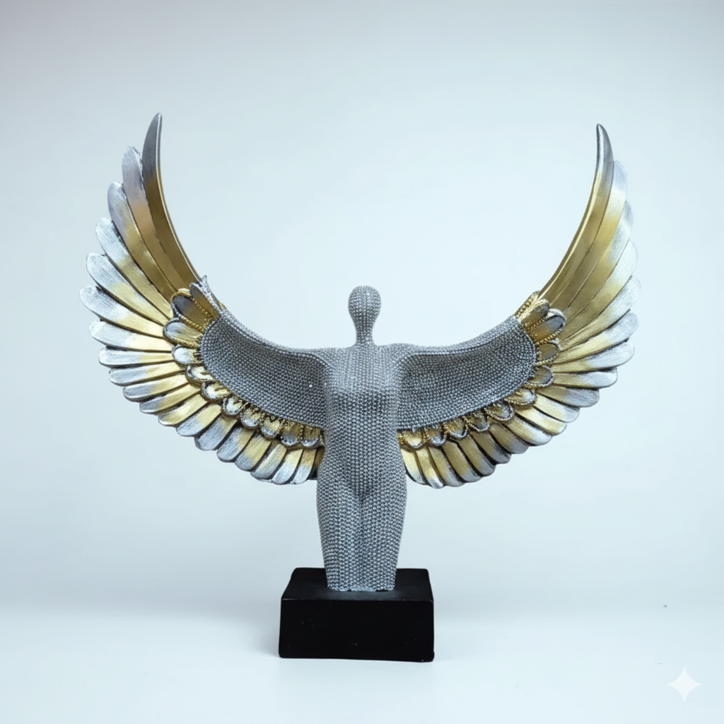 The "Ascension" Winged Statue - A Symbol of Grace & Freedom