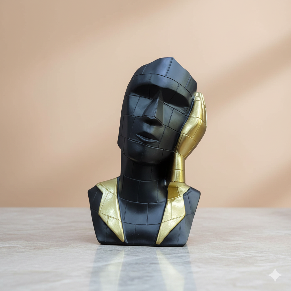 The "Deep Thoughts" Abstract Sculpture Modern Art Model