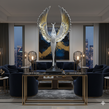 The “Veiled Muse” Luxury Sculpture - Timeless Elegance